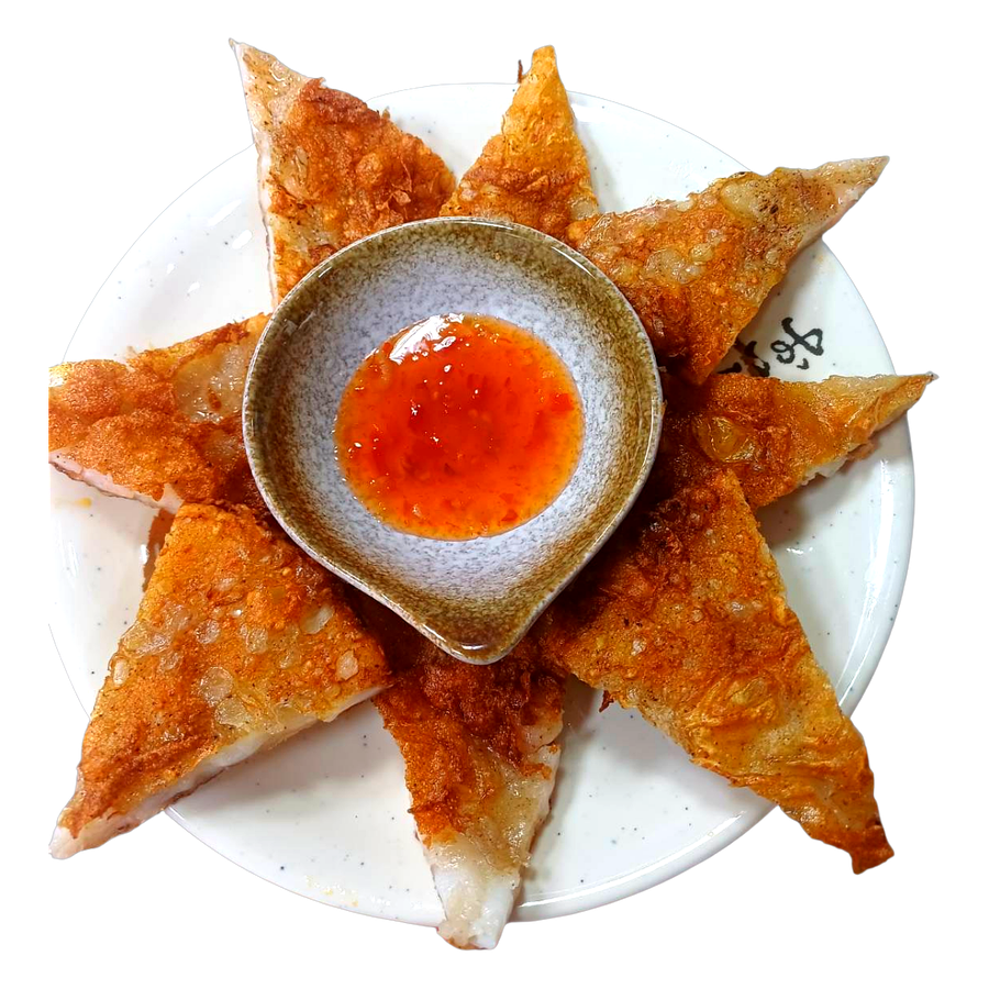 月亮蝦餅