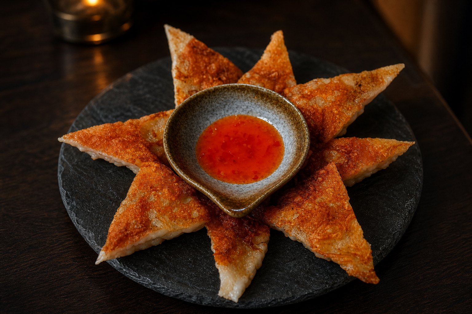 月亮蝦餅