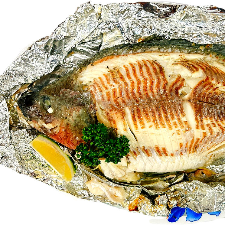 現烤活魚